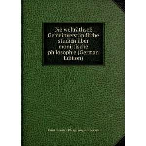   Edition) Ernst Heinrich Philipp August Haeckel  Books