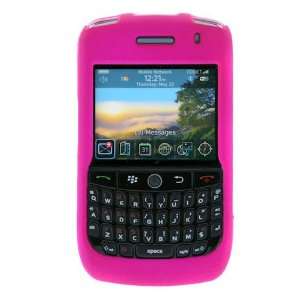  BLACKBERRY JAVALIN 8900 HOT PINK RUBBER CASE COVER Cell 