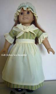 4Pc Work Gown fits American Girl Doll Elizabeth SALE  