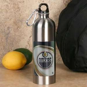 Edmonton Oilers 750ml Stainless Steel Water Bottle w/ Carabiner Clip
