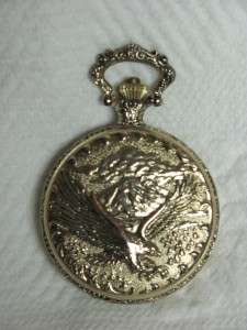 Commemorative Limited Edition Liberty and Eagle Backed Pocket Watch