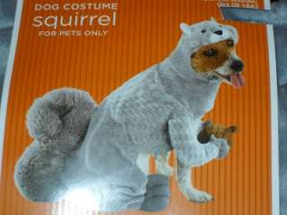 Squirrel Dog Pet Costume M Medium 15 30 lbs  