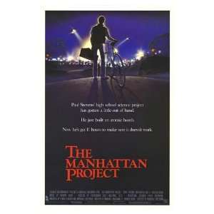  Manhattan Project Original Movie Poster, 27 x 41 (1986 