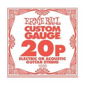 Ernie Ball 1020 Single Plain Guitar String (.020)