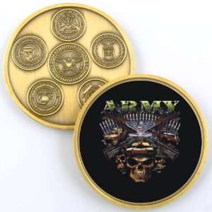 ARMY RANK COLONEL PHOTO CHALLENGE COIN YP375