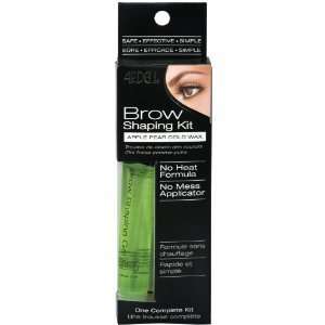   Brow Shaping Kit   Apple Pear Cold Wax, 0.6 Ounce 