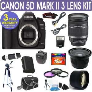 com Canon EOS 5D MARK II + Canon 18 200mm IS Lens + .40x Fisheye Lens 