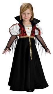 Royal Vampira Vampire Girls Costume Size Toddler 2 4  
