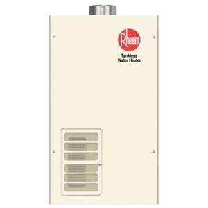   Rheem Tankless Water Heater RTG 74PVN 1, Indoor Use