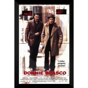  Donnie Brasco FRAMED 27x40 Movie Poster Al Pacino