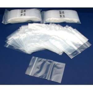  300 Poly Bag Clear Resealable Zipper Shipping Bags 3 x 4 