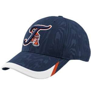  Nike Detroit Tigers Navy Blue Wood Grain Swoosh Flex Hat 