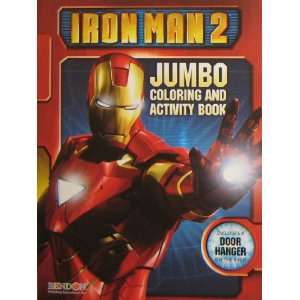  Iron Man 2 JUMBO Coloring & Activity Book Toys & Games