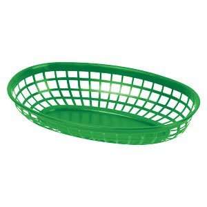   Plastic Oval Fast Food Basket 12 / Pack