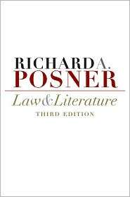 Law and Literature, (0674032462), Richard A. Posner, Textbooks 