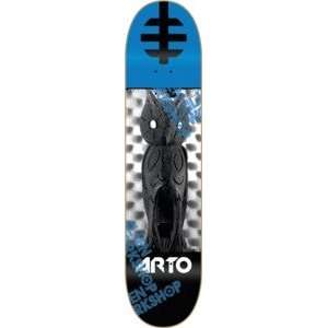 Alien Workshop Arto Saari Worship Owl Skateboard Deck   7.75 x 31.125 