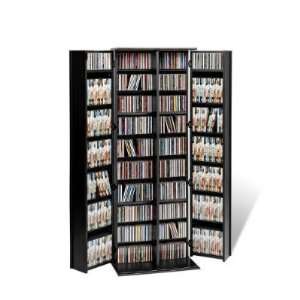  Black Grande Locking Multimedia (Dvd,Cd,Games) Storage 