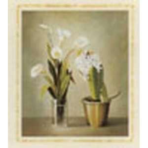  Arums And Hyacinths    Print