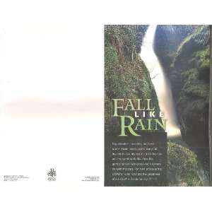  Fall Like Rain Bulletin 