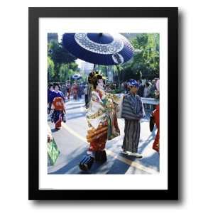  Geisha Parade, Asakusa, Tokyo, Japan 22x28 Framed Art 