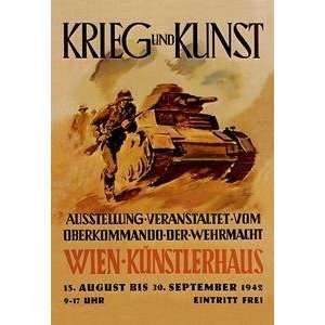  Vintage Art Krieg Und Kunst (War and Art)   04796 8