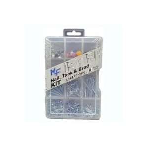 Midwest Fastener Corp 14995 Nail, Tack, and Brad Assortment Kit
