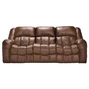 DuraBlend Oak Reclining Sofa by Ashley Furniture