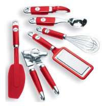   Recipes  Store   KitchenAid 6 Piece Gadget Set in Red