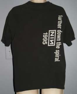 NIN Nine Inch Nails vintage 1995 Concert Tour tshirt Fu  