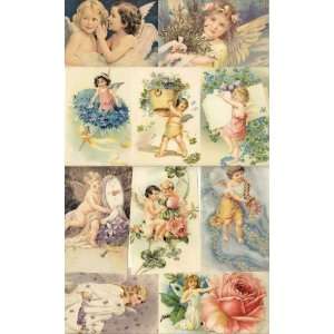   Victorian Angels & Cupid Greeting Postcards new 