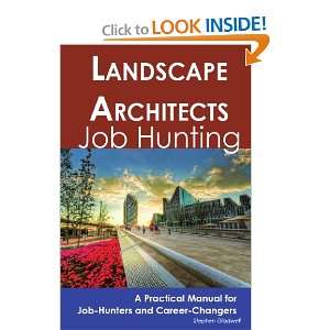  Landscape Architects Job Hunting   A Practical Manual for 
