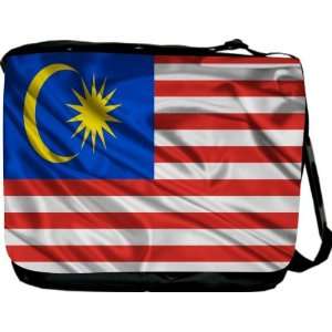  Rikki KnightTM Malaysia Flag Messenger Bag   Book Bag 
