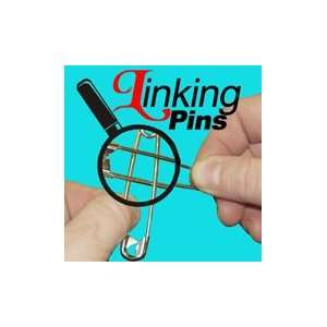  Linking Pins Set Supreme Gimmick Close Up Magic Tricks 