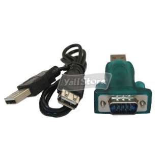 USB 2.0 to 9 pin RS232 COM Port Serial Convert Adapter  
