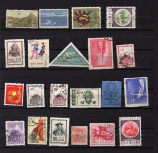 OLD COLLECTION CHINA STAMPS (F25270)  