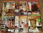 Lot of 6 Issues VICTORIAN HOMES Magazine 2010 2011 EXCL COND items in 