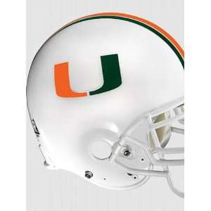   Fathead NFL & College Football Helmets Miami Hurricanes Helmet 4140008