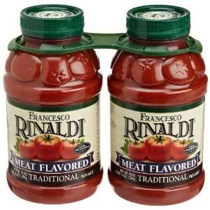 Francesco Rinaldi Traditional Meat Pasta Sauce, 45 Ounce (Pack of 4 