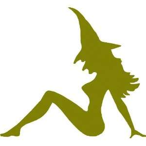  Witch Mudflap Girl Halloween Cool Sexy for Cars and Walls 