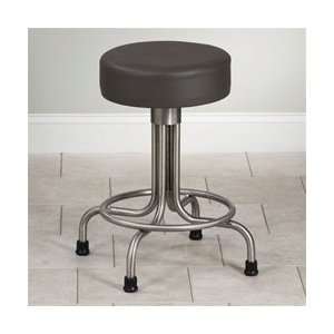 Stainless Steel Stool with Rubber Feet & 4 Thick Padded 