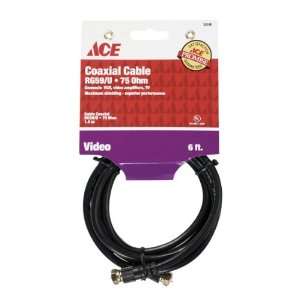  3 each Ace Rg59 Video Coaxial Cable (33140)