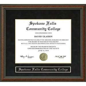  Spokane Falls Community College (SFCC) Diploma Frame 