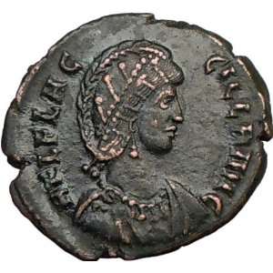 AELIA FLACILLA 383AD Authentic Genuine Ancient Roman Coin Rare Empress 