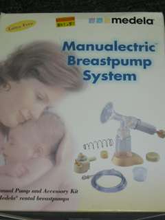 MANUAL PUMP AND ACCESSORY KIT FOR MEDELA RENTAL BREASTPUMPS