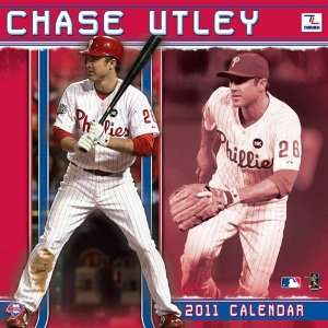   Phillies Chase Utley 2011 Wall Calendar