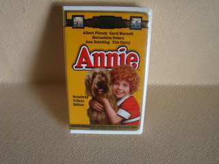 Annie Columbia Tristar Family Collection VHS  