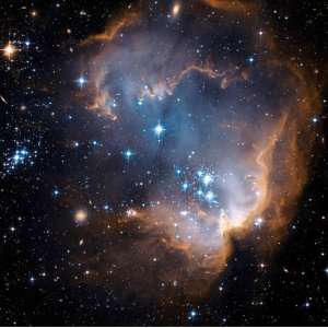  Hubble Telescope Glowing Radiation