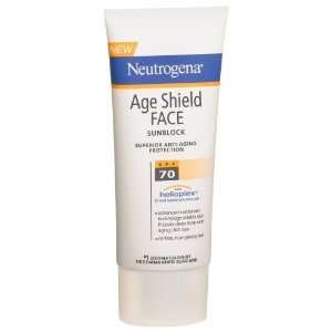 Neutrogena Age Shield Face Lotion Spf 70, 3 Oz (Pack of 3 
