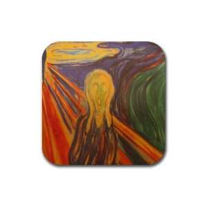  Scream By Edward Munch Coasters (Set of 4) Office 