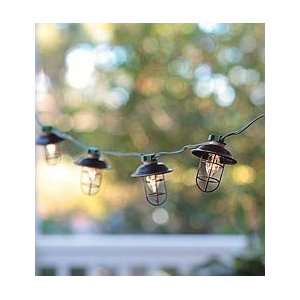  Indoor/Outdoor Electric Metal Lantern String Lights 